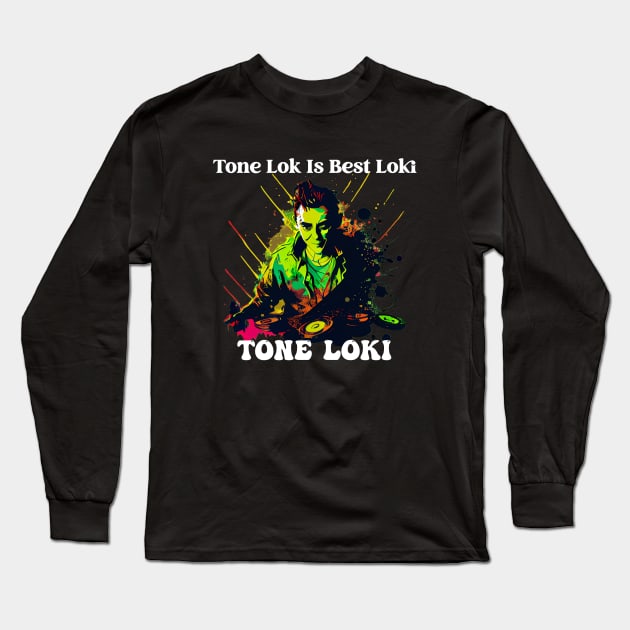 Tone Lok is Best Loki Long Sleeve T-Shirt by happymeld